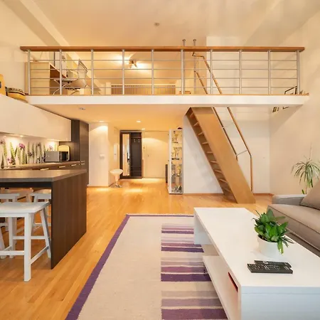 アパート Best Pallasti Loft For 4 タリン